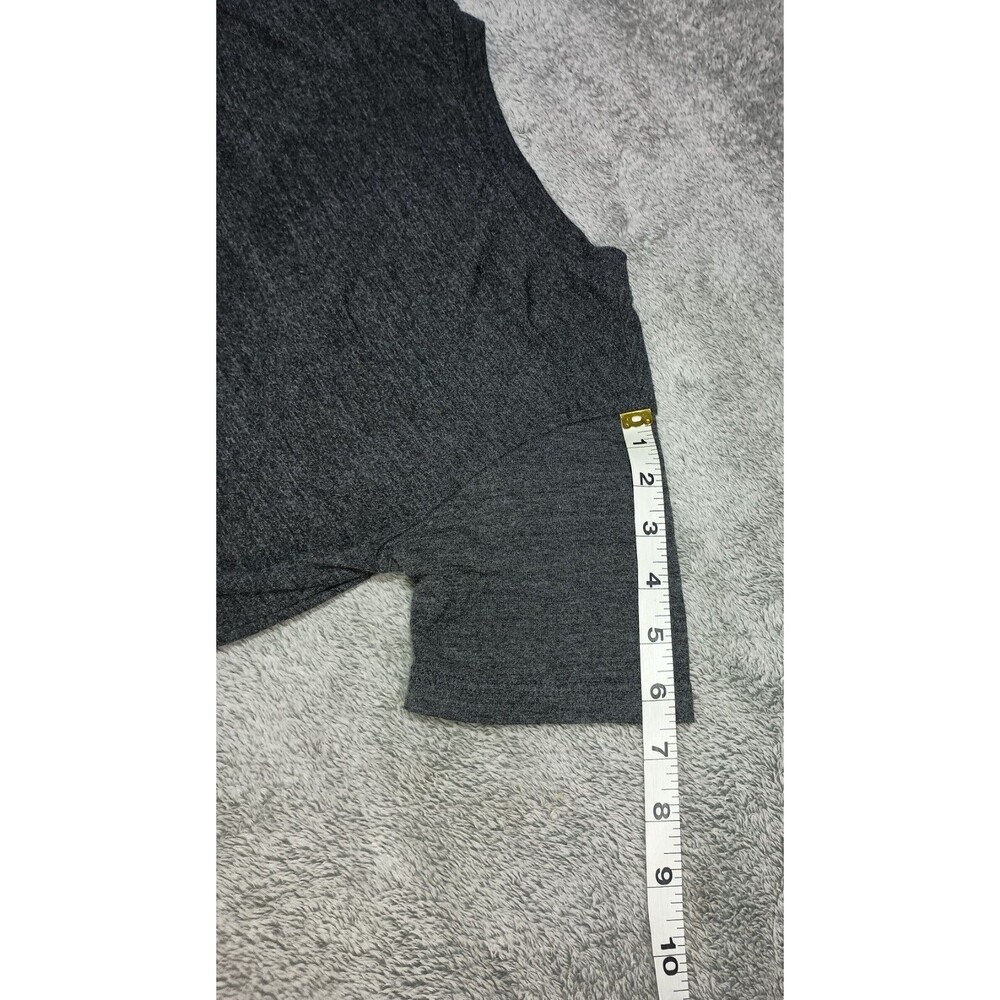 Disney Alice in Wonderland X-Small XS Black “We're All Mad Here” V-neck T-shirt - Picture 9 of 12